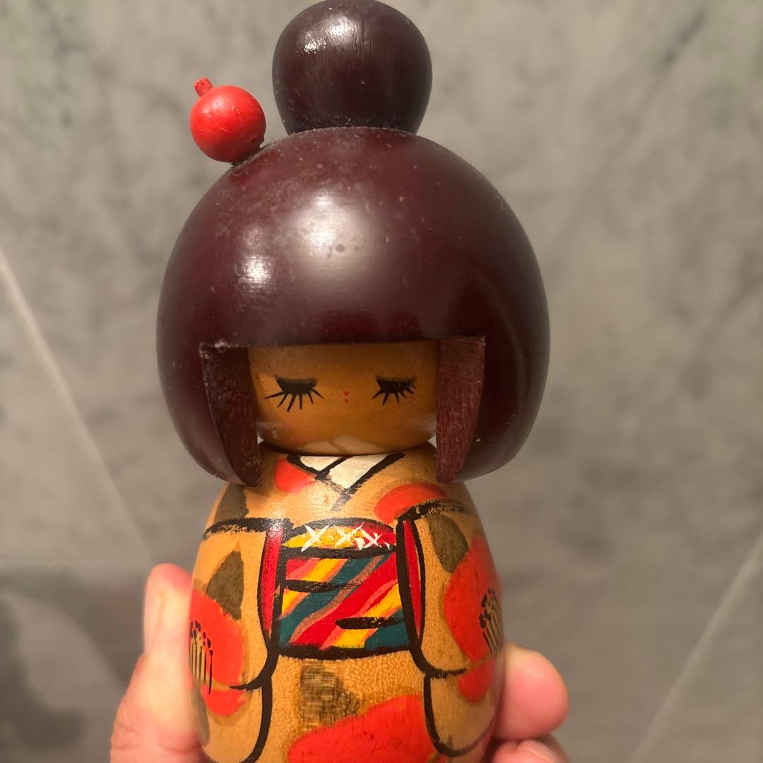 内閣総理大臣賞受賞 宮下はじめ作の可愛すぎる創作こけし - メルカリ