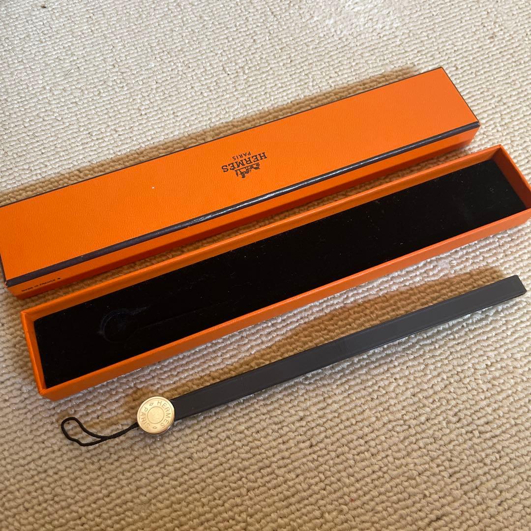 HERMES エルメス　スマホストラップ 中古・古着通販】HERMES (エルメス) セリエ携帯ストラップ サイズ