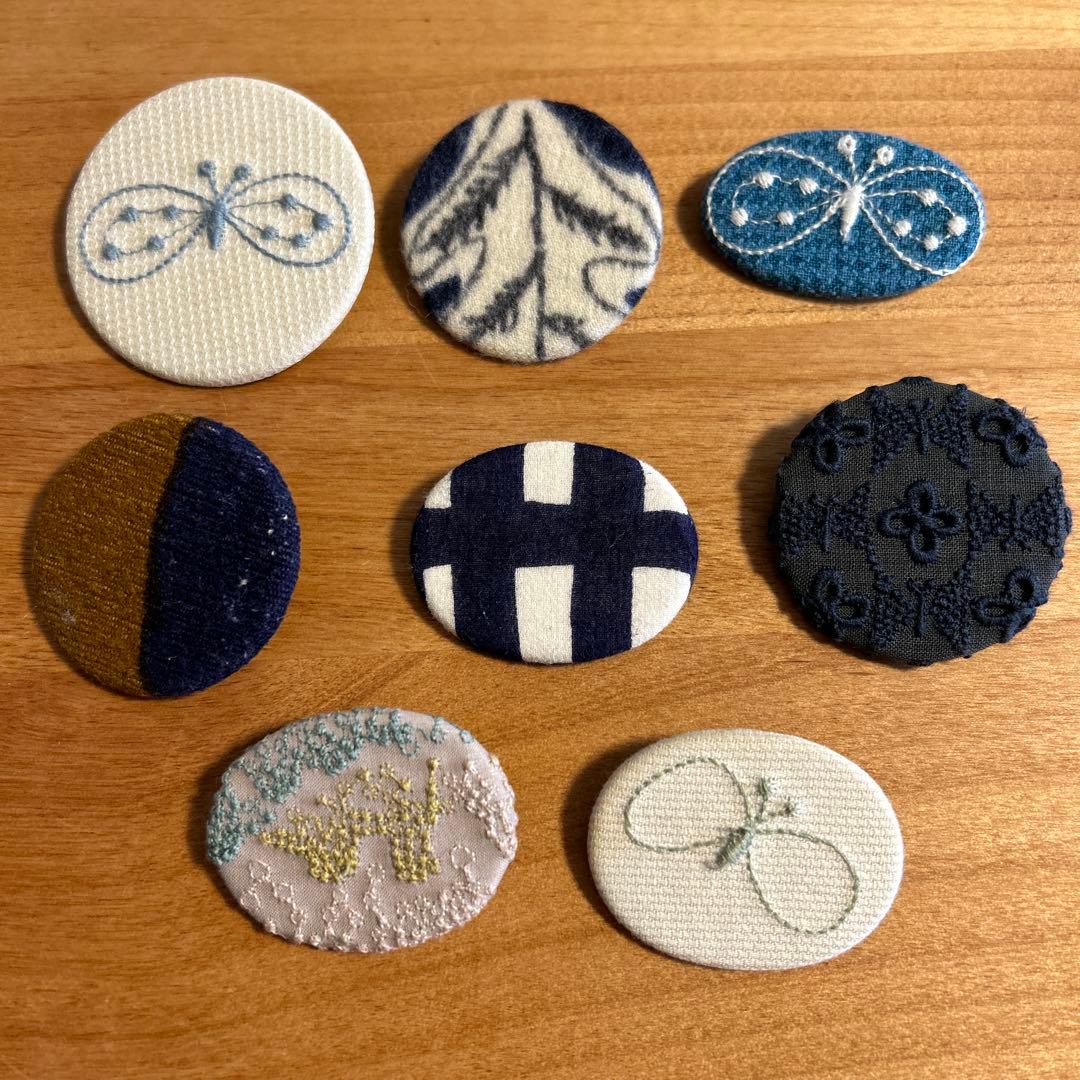 ミナペルホネン mina perhonen】 サンキューベリーバッチ ブローチ