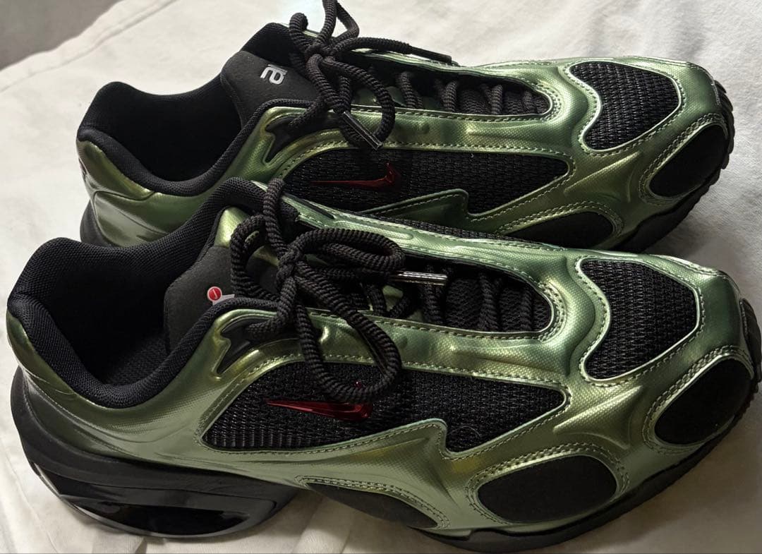 Nike Air Max muse オリーブグリーン レディース 25.5cm - メルカリ