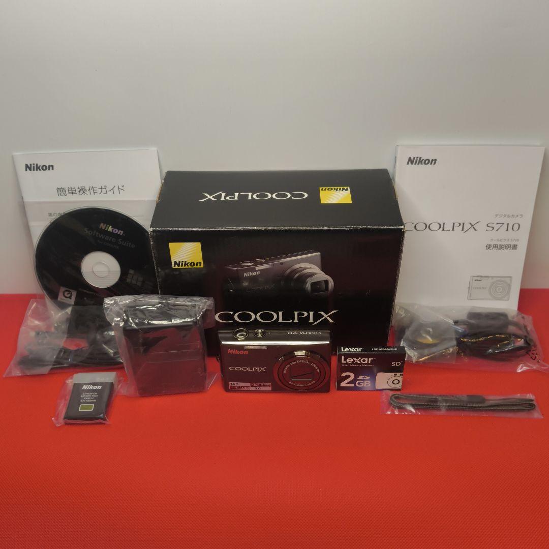【美品•付属品完備】Nikon ニコン COOLPIX S710 Amazon | Nikon デジタルカメラ COOLPIX (クールピクス) S710 アーバン