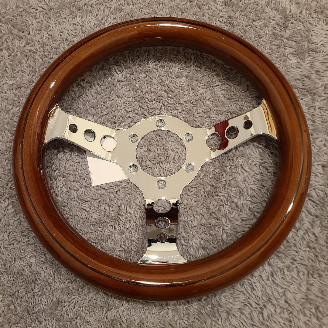 小径ハンドル ウッドハンドル290mm　29Φ　ステアリング 旧車 ウッドハンドル290mm 29Φ ステアリング - メルカリ