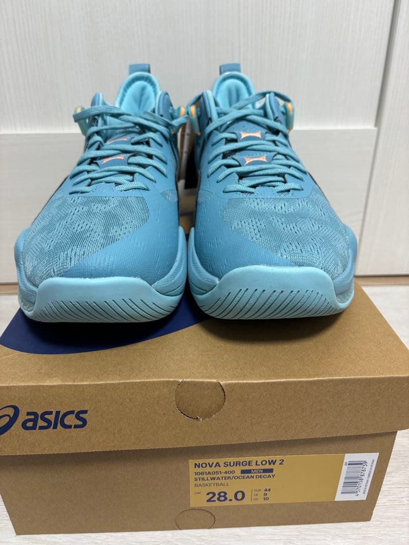ASICS NOVA SURGE LOW 2 28.0cm ライトブルー