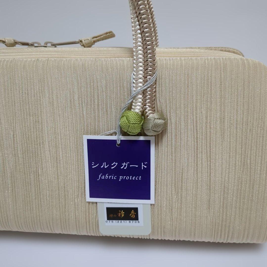 和装バッグ 横長 利休 バッグ 小田巻 正絹 日本製 - メルカリ