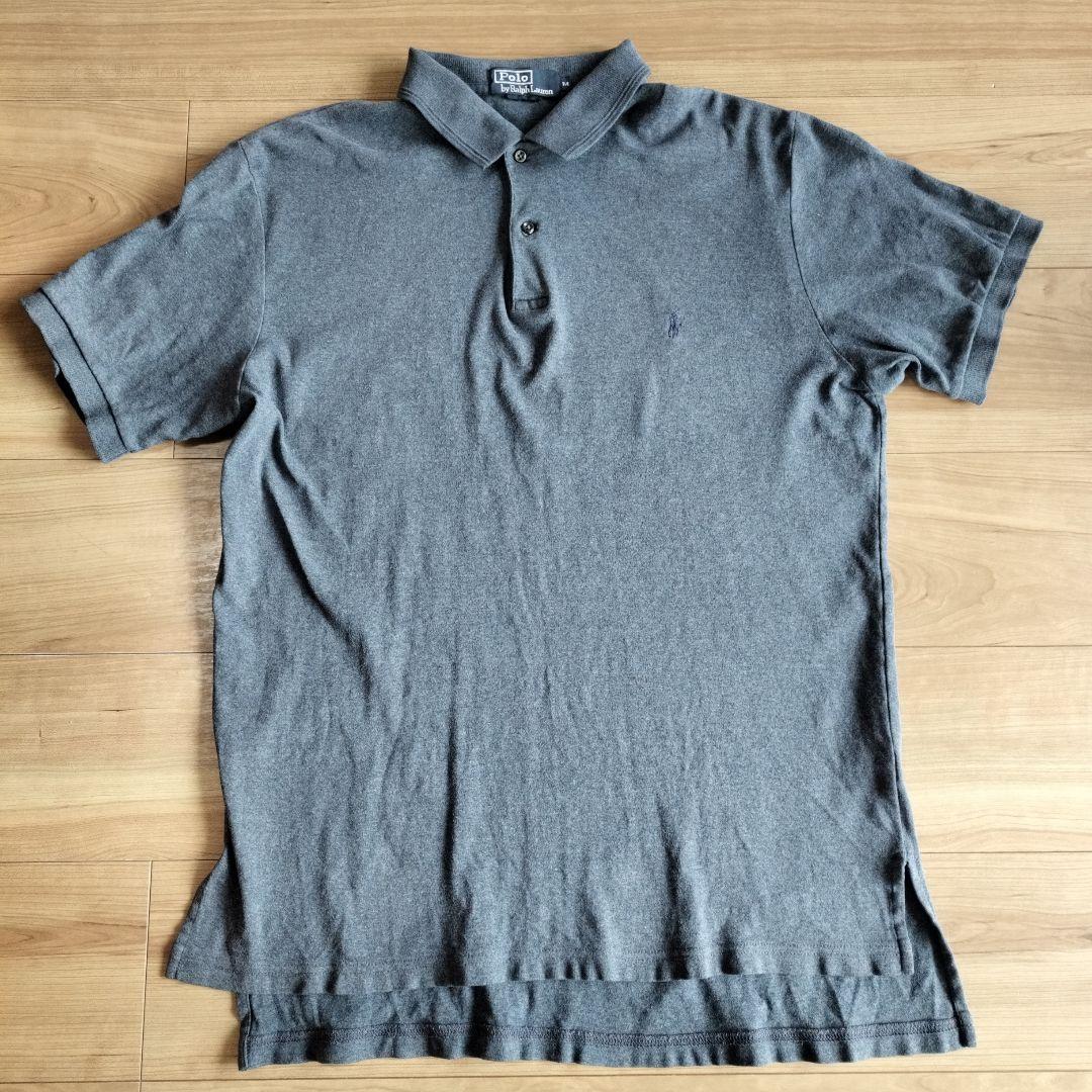 Polo by Ralph Lauren グレー ポロシャツ M - メルカリ