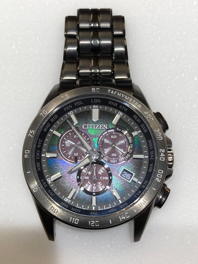 3-2301 CITIZEN ソーラー腕時計　E660-A18SR04 CITIZEN COLLECTION シチズン コレクション 2400本限定 CB5878-56E