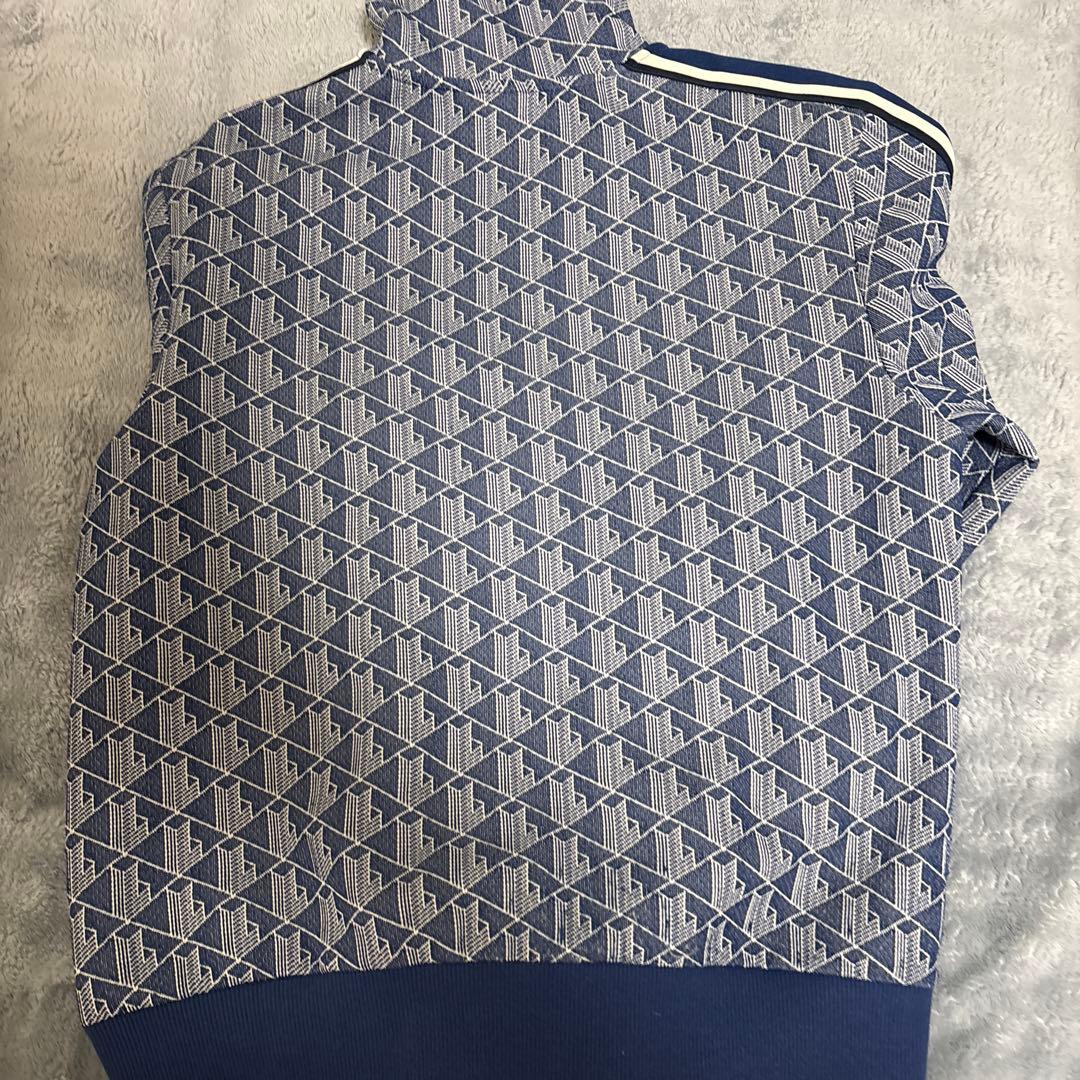 Lacoste 幾何学模様 ジップアップジャージ - メルカリ