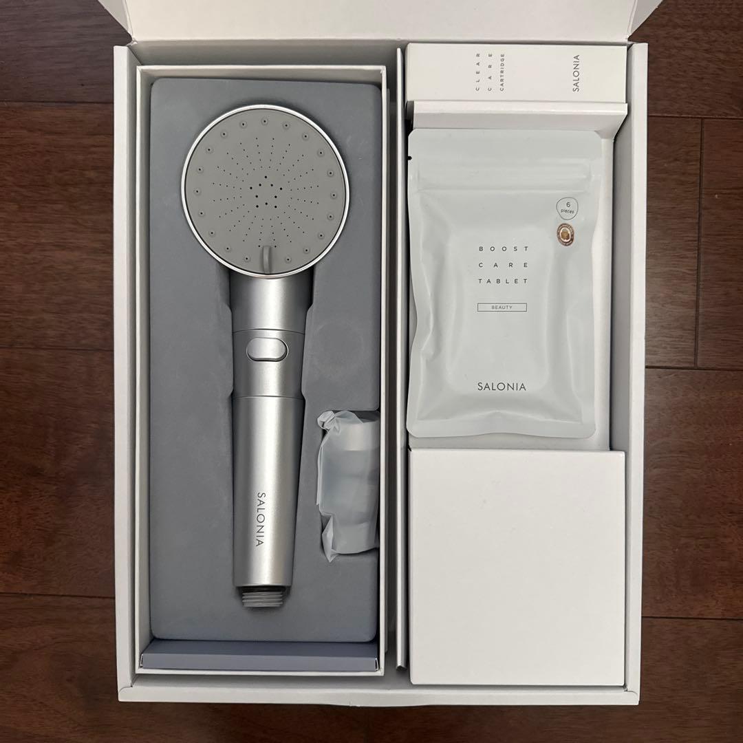 SALONIA ファインバブルクリアシャワーヘッド 頭皮をクリアに、髪をつややかに。 「ファインバブルクリア」が7月9日