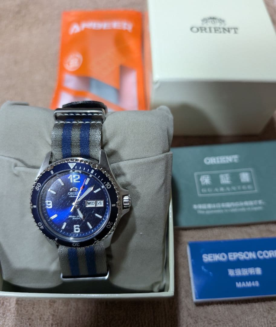 オリエント マコ2 オリエント 時計 マコII AA02002D オートマチック ダイバーズウォッチ