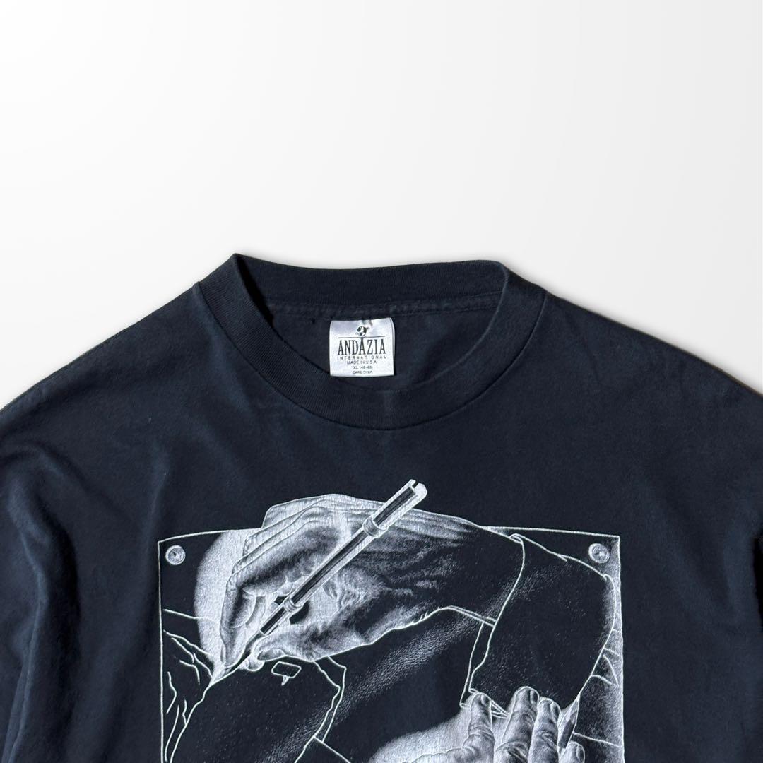 m.c.escher エッシャー 描く手 アート ANDAZIA ヴィンテージ