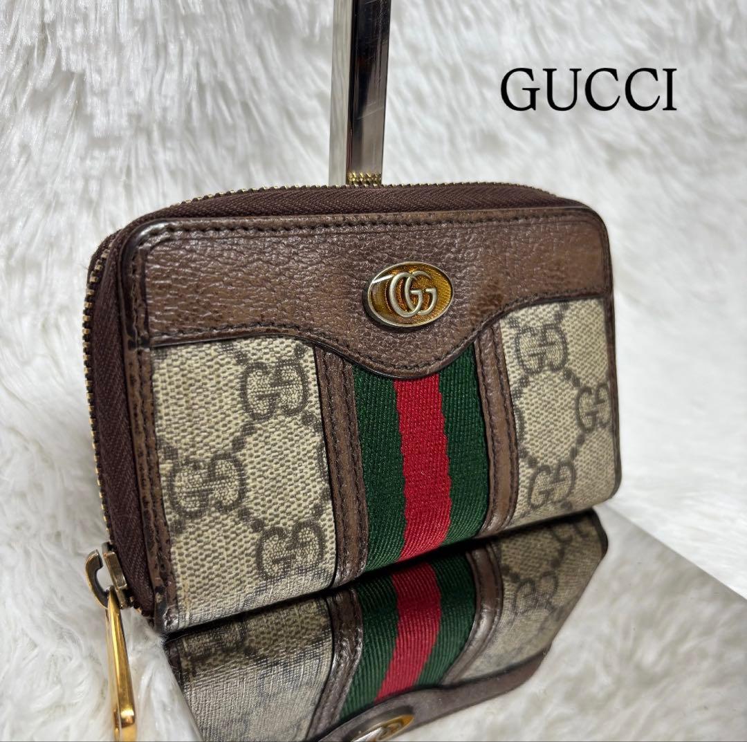 ✨美品✨ グッチ コインケース シェリーライン マーモント GG