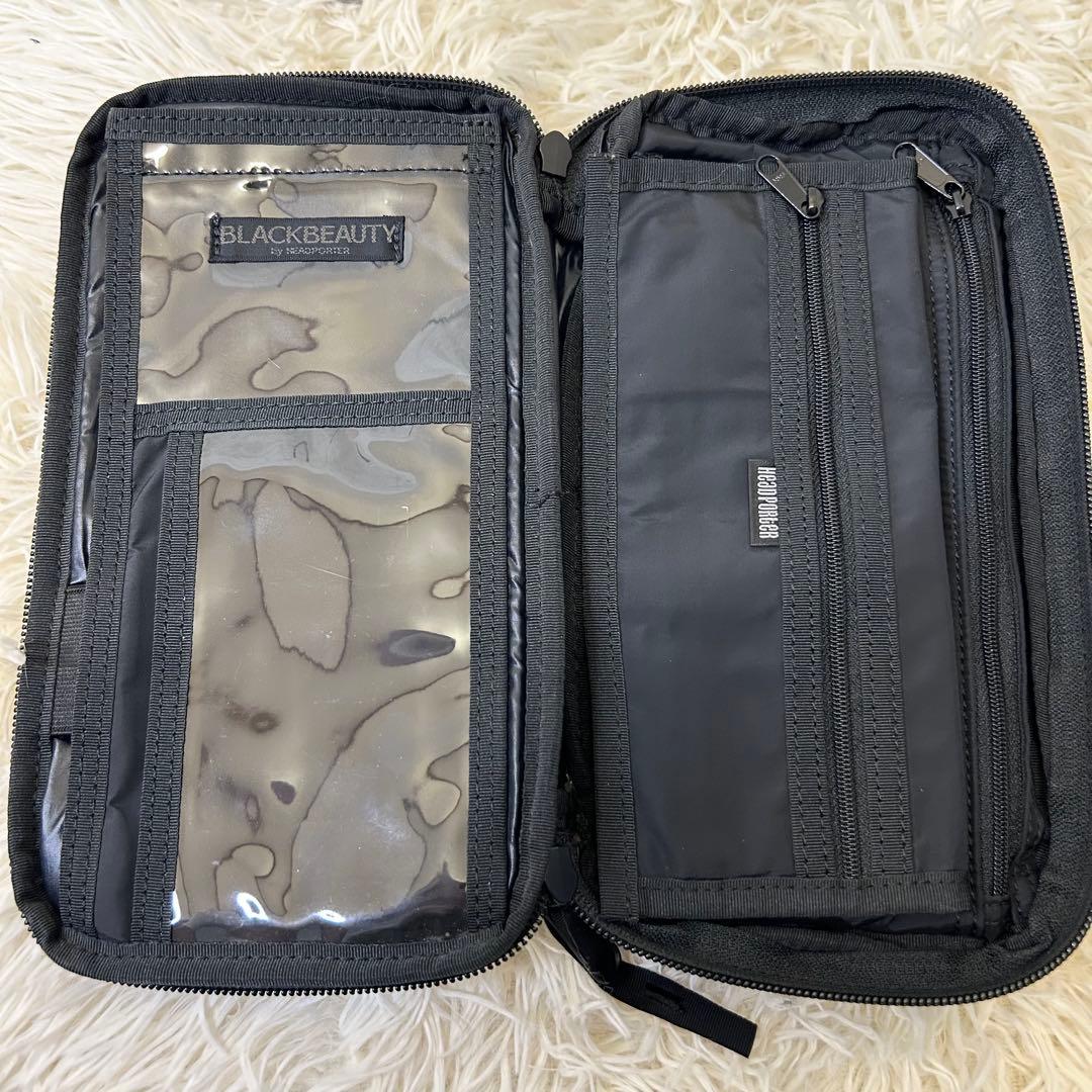 ✨極美品✨HEADPORTER×BLACKBEAUTY キルティング ポーチの通販はau PAY