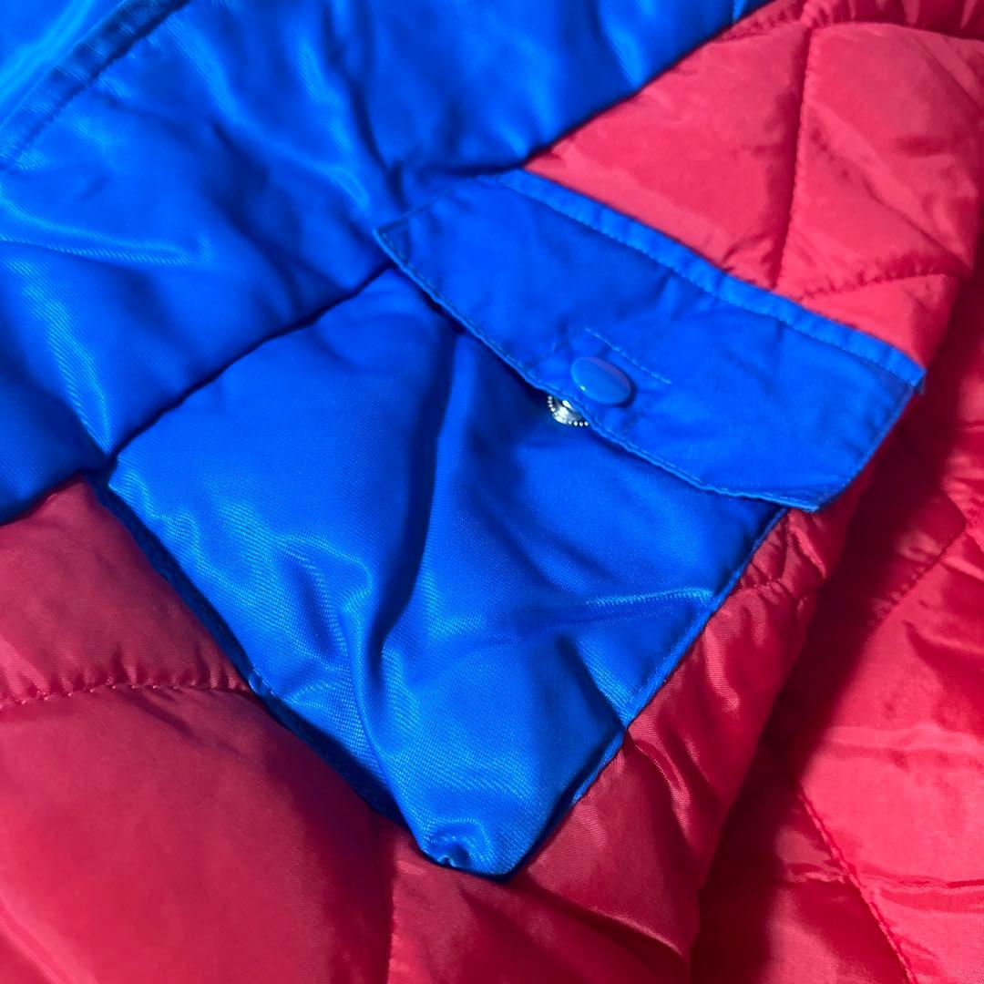 NBA】76ers 刺繍 中綿 スタジャン ブルゾン XXL 青 希少サイズ