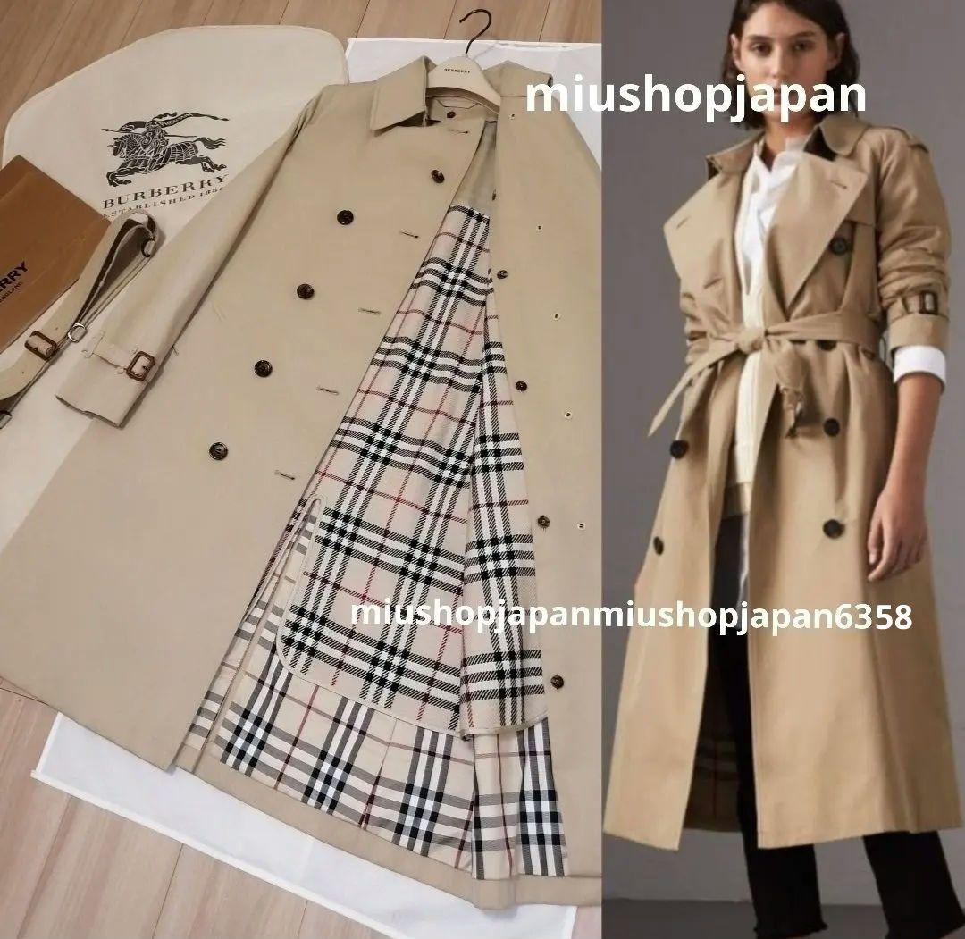本物上質●38サイズ　BURBERRY　LONDON　トレンチコート　ハニー BURBERRY（バーバリー） レディース アウター トレンチコート