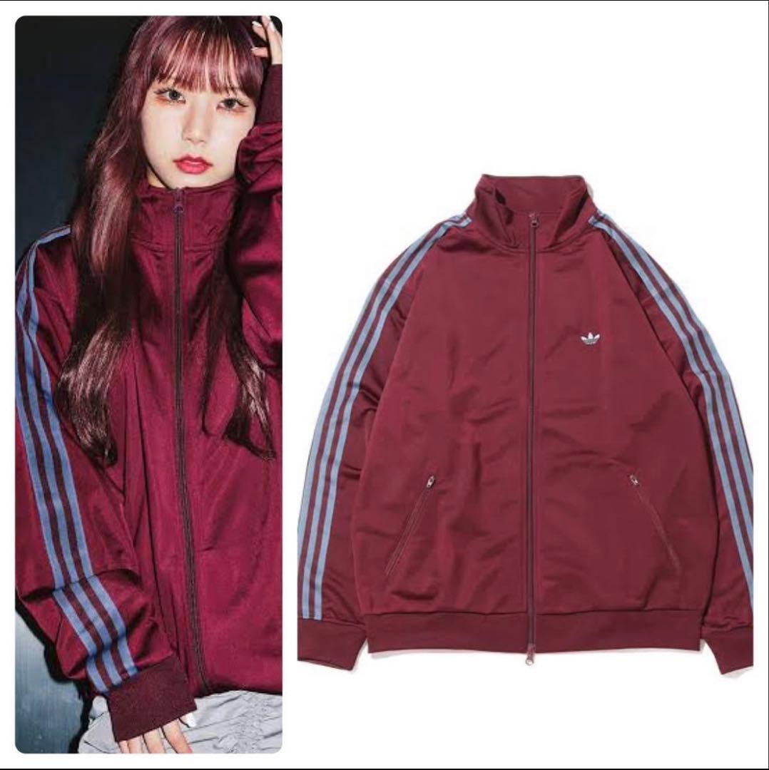 adidas ベッケンバウアー トラックジャケット ワインレッド M adidas（アディダス） 日本別注カラー アディダスオリジナルス adidas