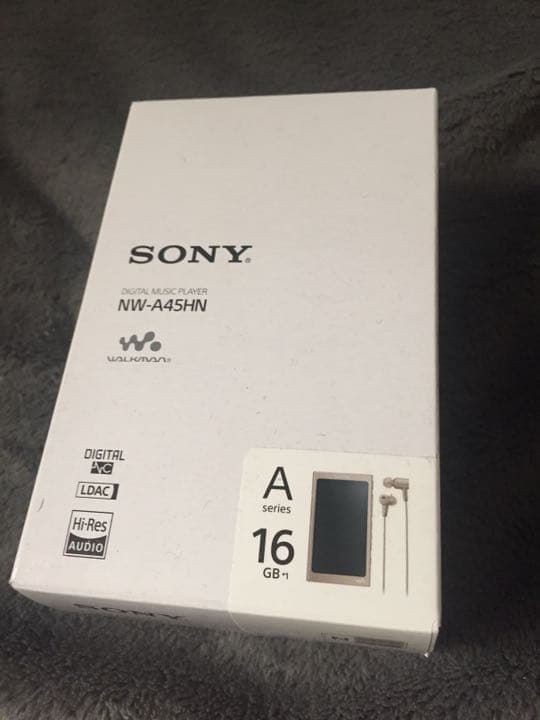 SONYウォークマン NW-A45 16GB ペールゴールド - メルカリ