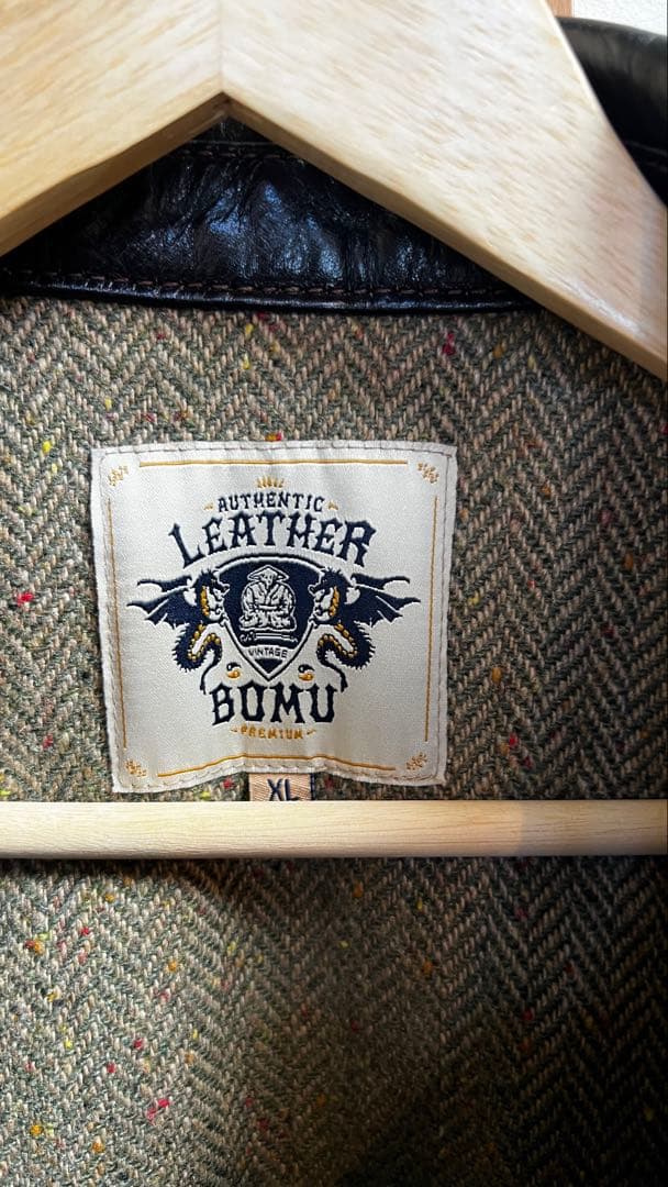 茶芯ホースハイドレザージャケット 所ジョージさん着用 - メルカリ