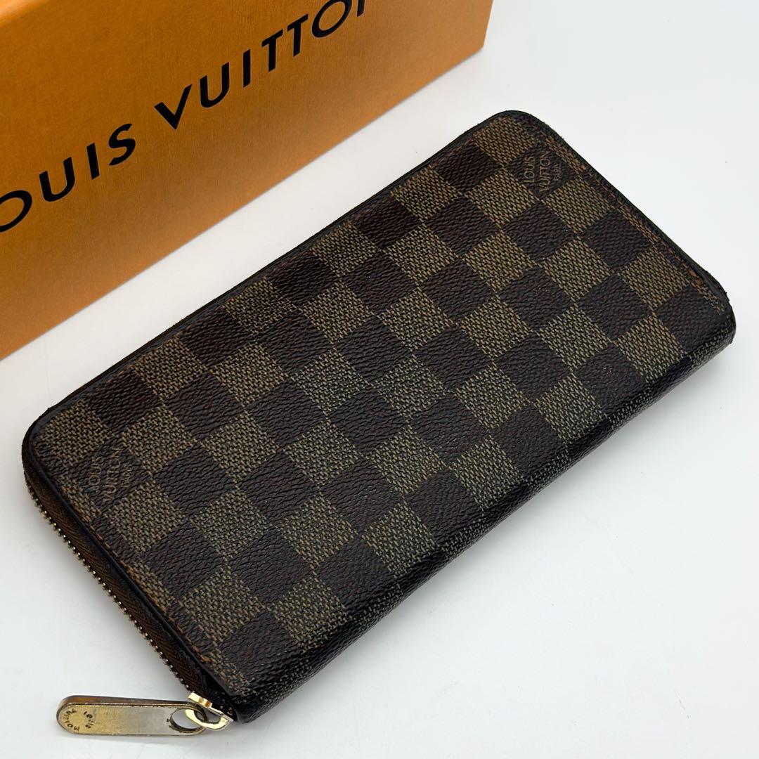 ルイヴィトン ジッピーウォレット ダミエ エベヌ ラウンドファスナー