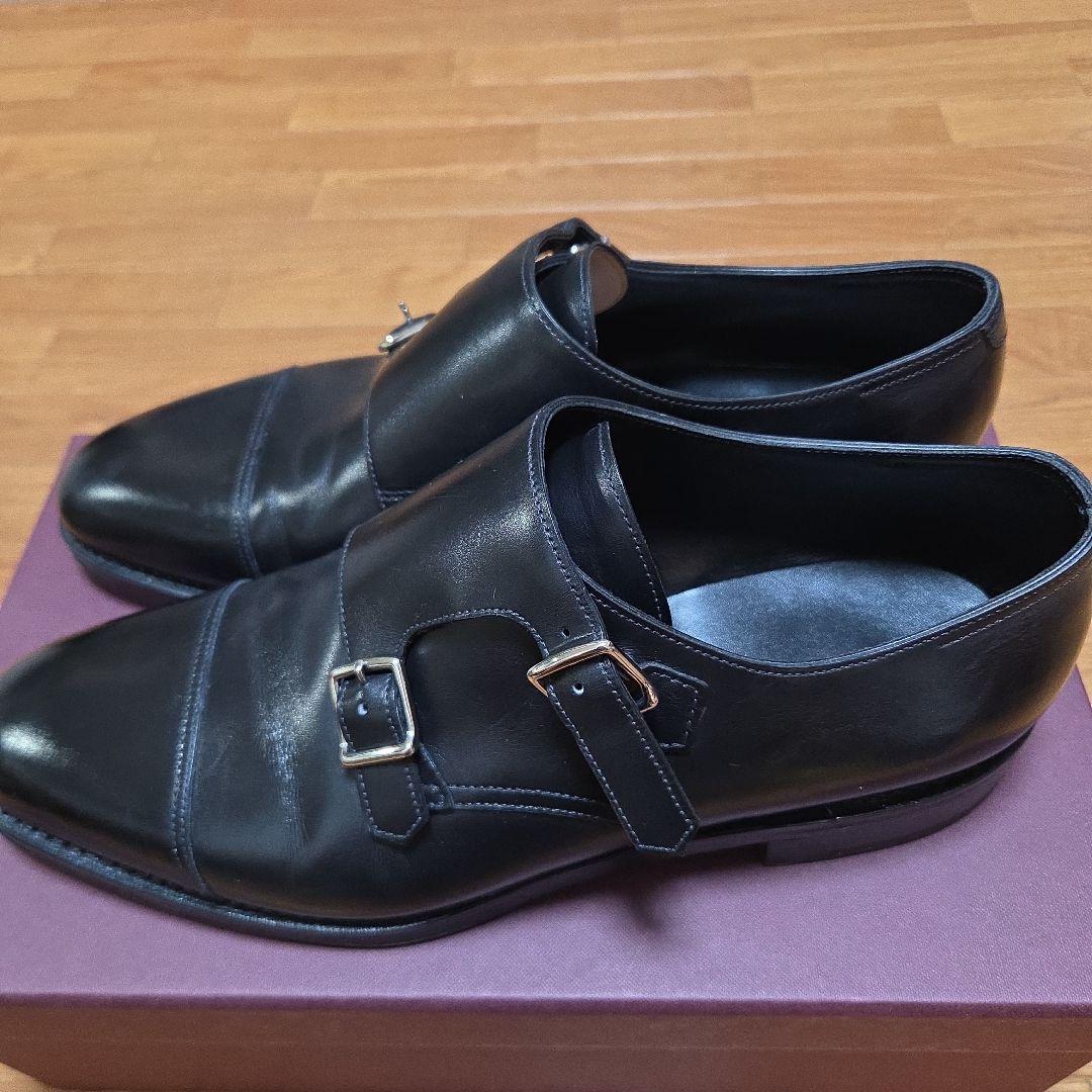 JOHN LOBBジョンロブ ウィリアム新品 ダブルモンク サイズ8.5E 黒