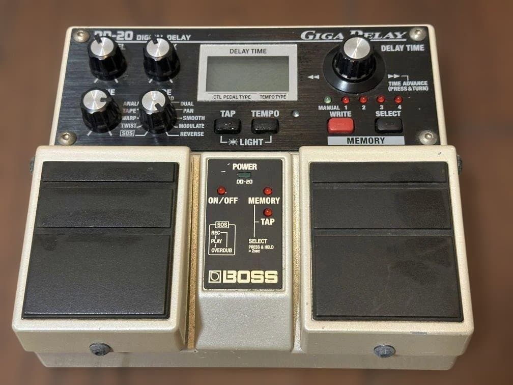 BOSS ギガディレイ DD-20 箱付き 23秒 ロングディレイ Boss DD-20 Giga Delay - エフェクター専門店【EffectorShop.com】