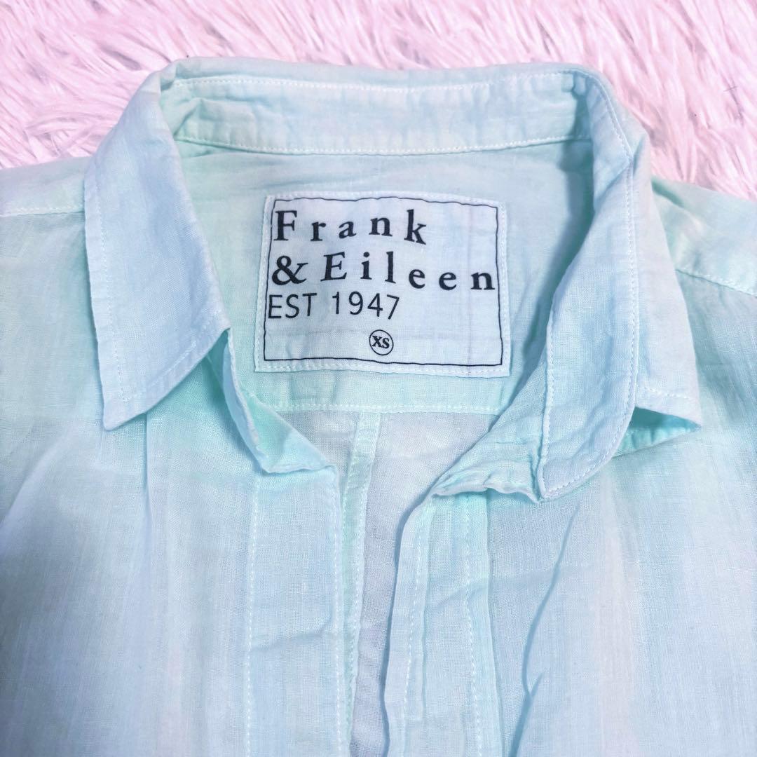 美品✨フランクアンドアイリーン スキッパーシャツ コットン100 長袖