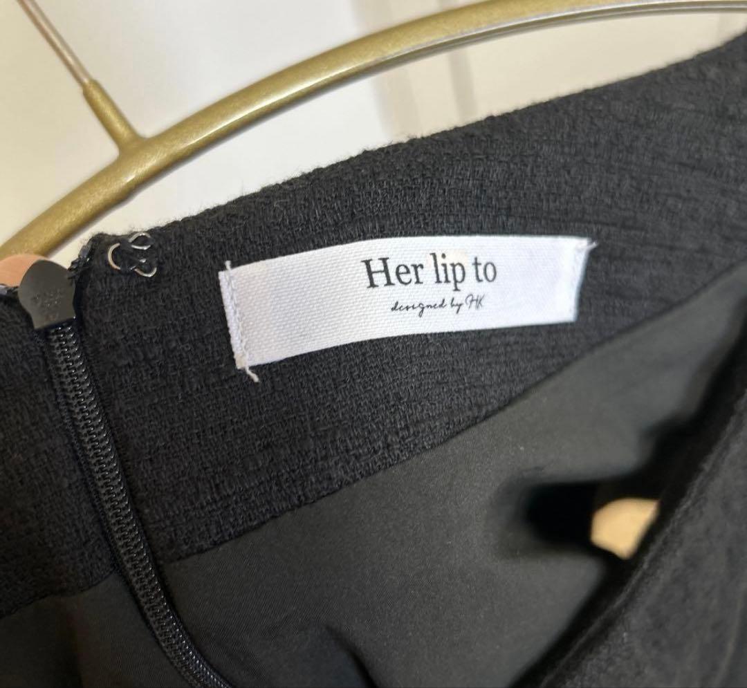 herlipto Canal Tweed Mini Dress Mサイズ - メルカリ