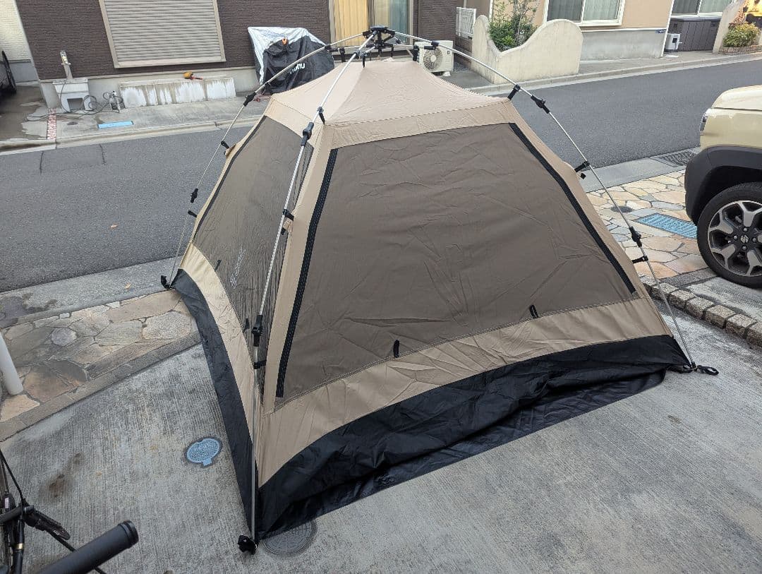 完品】DoD ワンタッチカンガルーテントM T3-617-TN - メルカリ