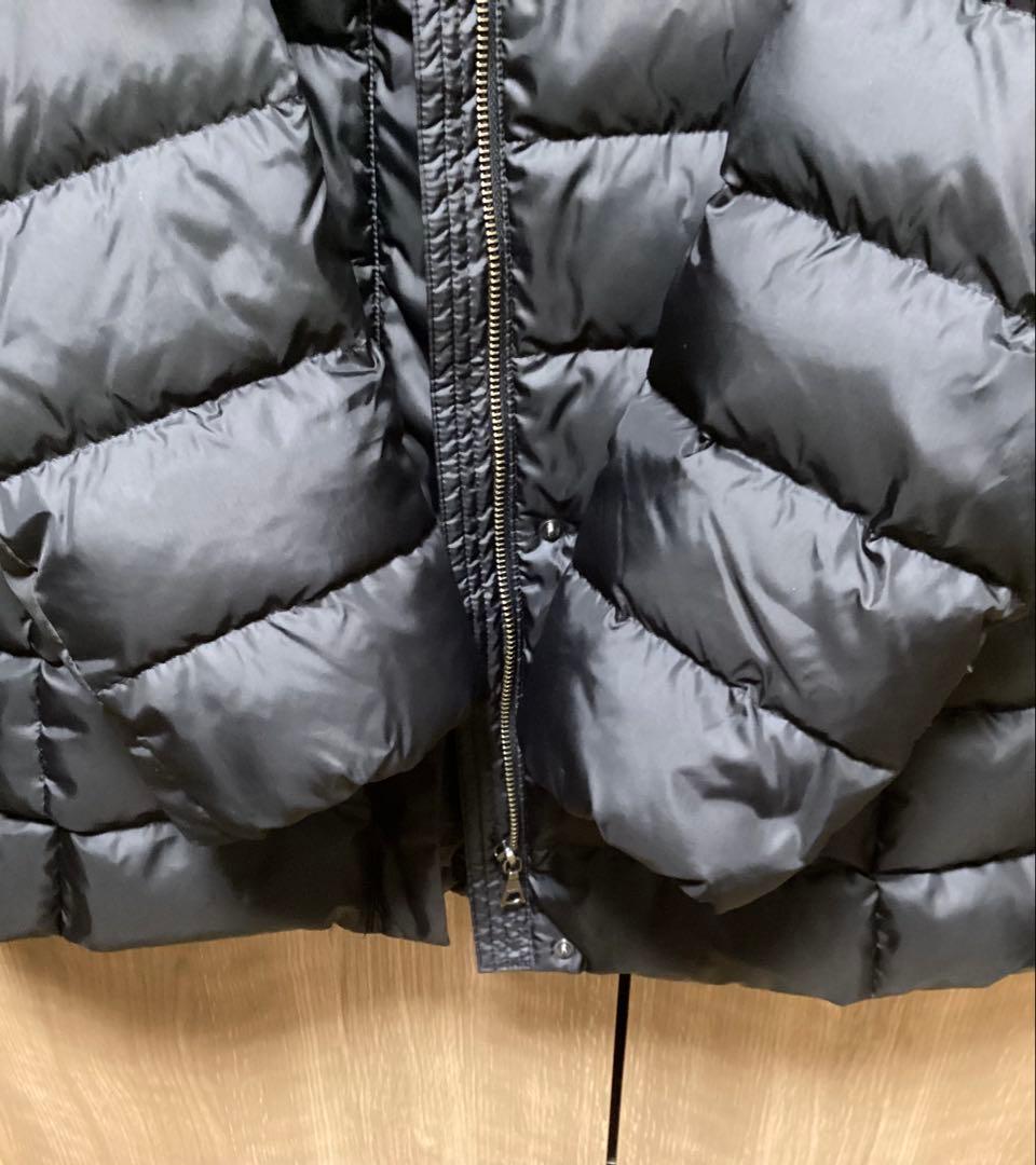 24AW 美品インディヴィ【洗える／撥水】ミドル丈ウォッシャブルダウン