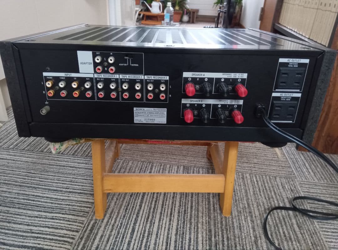 ○ 良品 SONY ソニー プリメインアンプ TA-F333ESX - メルカリ