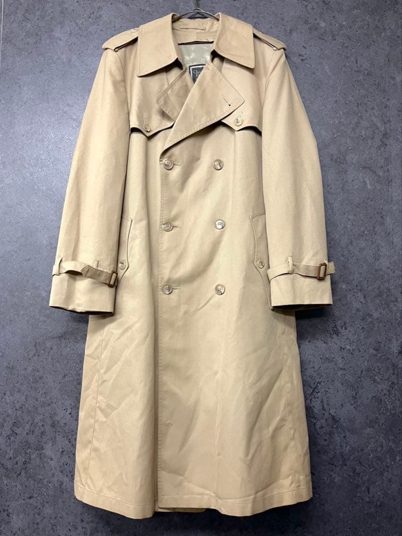 《US古着》ヴィンテージ クリスチャンディオール トレンチコート メンズL