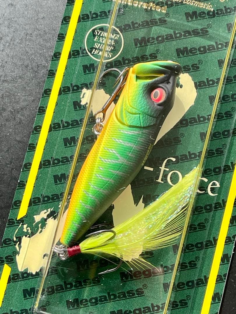 即発送】スイッチングタイガー2026 メガバス ポップX POP-X オリカラ