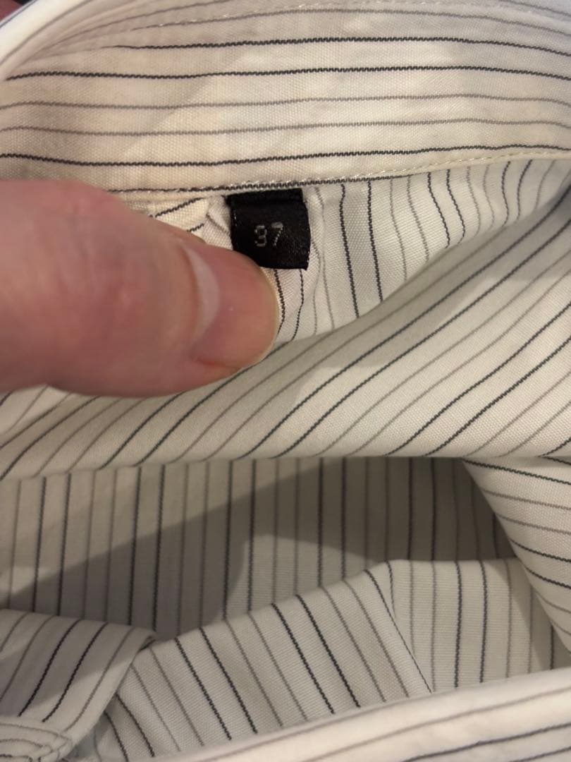 d*7様 ディオールオム エディスリマン 2005SS ノースリーブストライプ