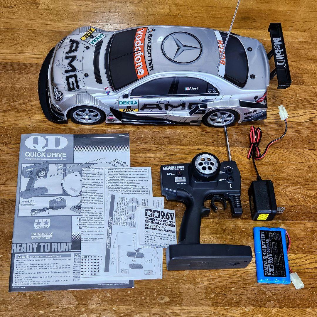希少 動作OK】タミヤ ラジコン 1/10 QD メルセデス ベンツ AMG