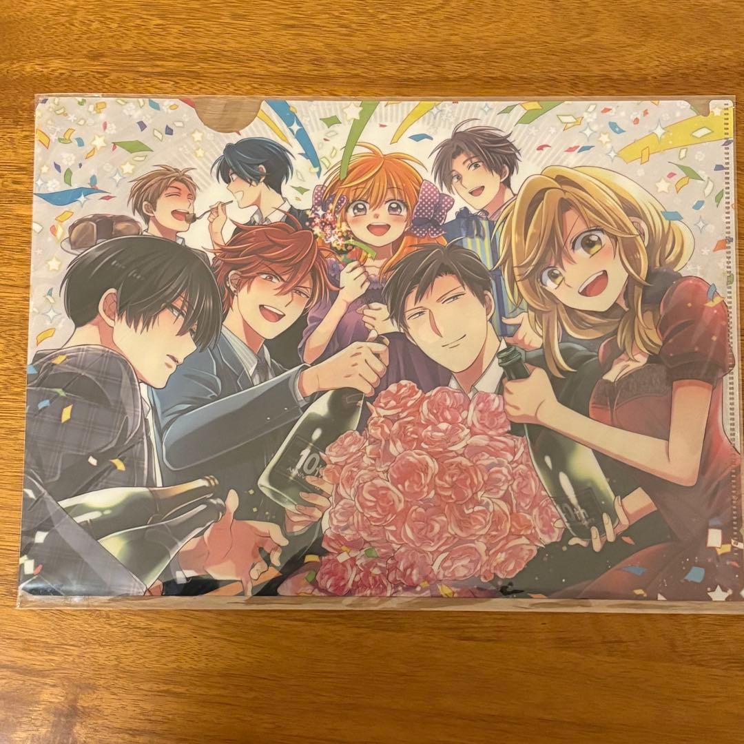 【非売品】月刊少女野崎くん　10周年記念　ベストコンビ抽選限定クリアファイル 月刊少女野崎くんショップ in 有楽町マルイ 8月7日より10周年記念開催!