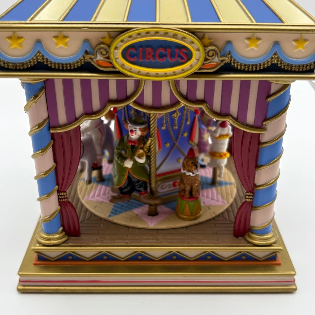 希少】むらいこうじ オルゴール メリーゴーランド 「星に願いを」回転