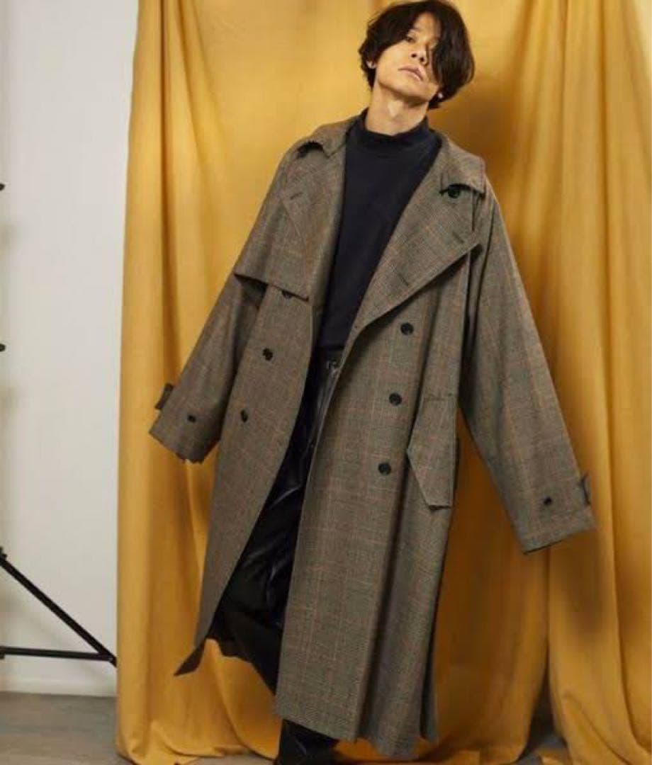 stein 19AW LAY OVERSIZED OVERRAP COAT - メルカリ