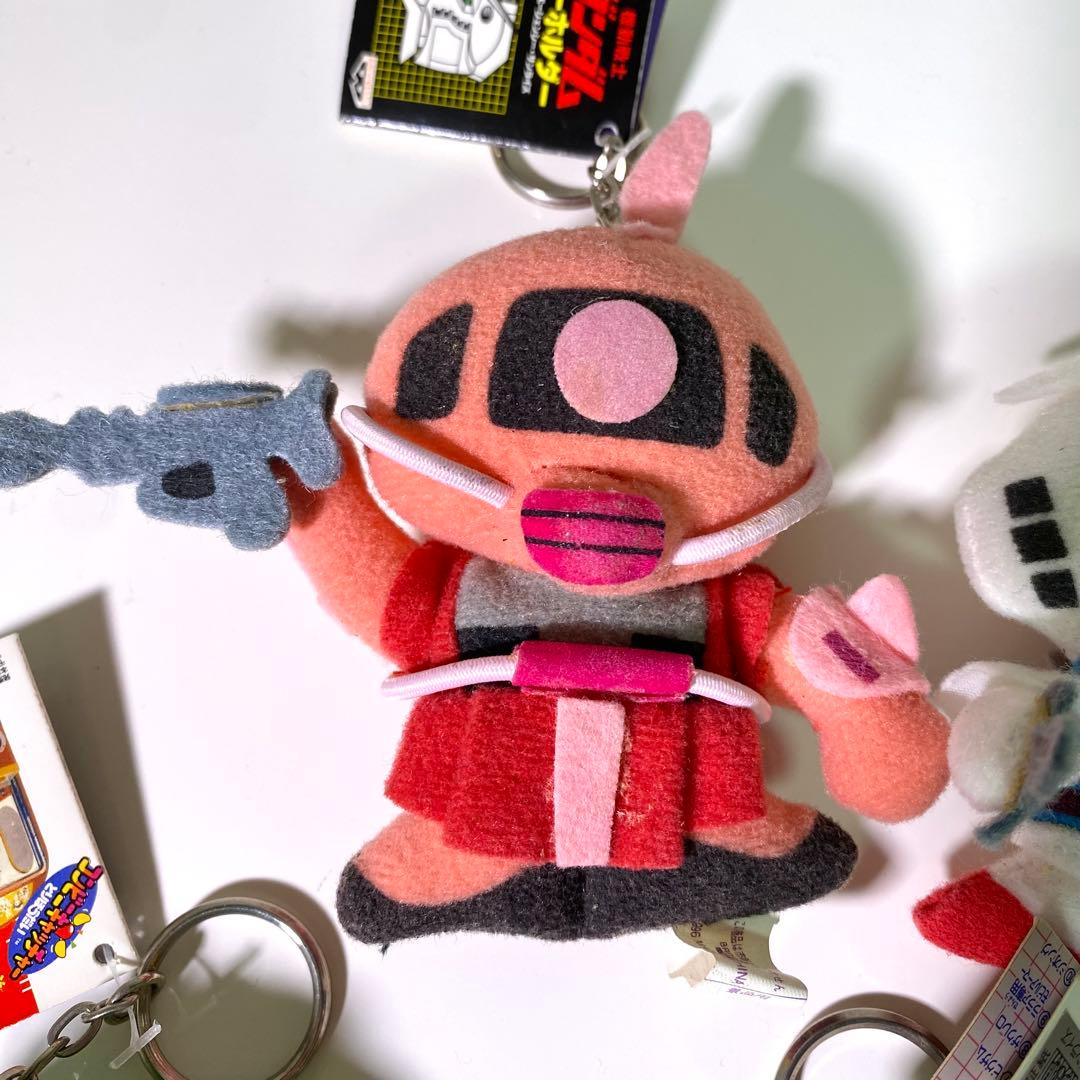 タグ付き】1996年製 非売品 ガンダム マスコットキーホルダー まとめ