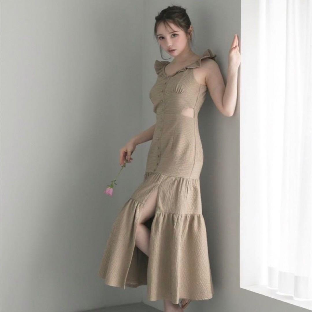 andmary♡アンドマリーロングワンピース モカブラウン - メルカリ