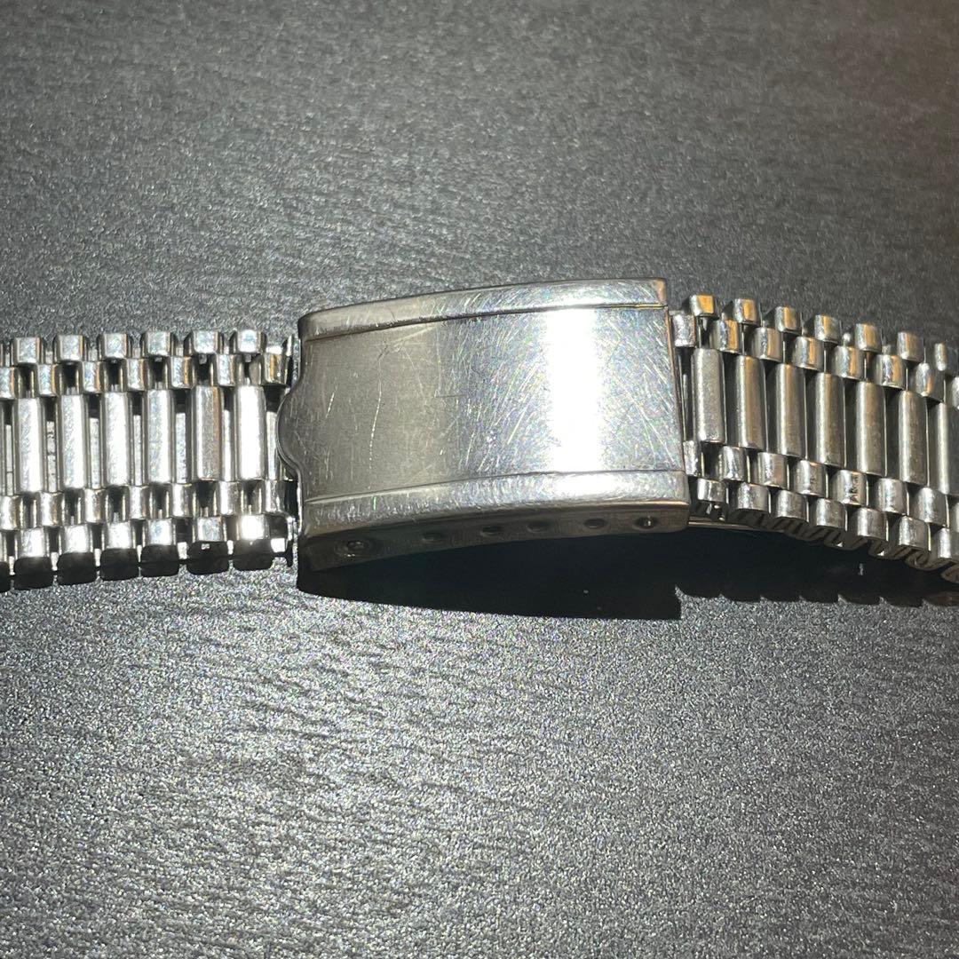 セイコー　ワールドタイム　純正　ブレス　　6217 7000 SEIKO】セイコーワールドタイム1st 6217-7000 東京五輪Silver 純正