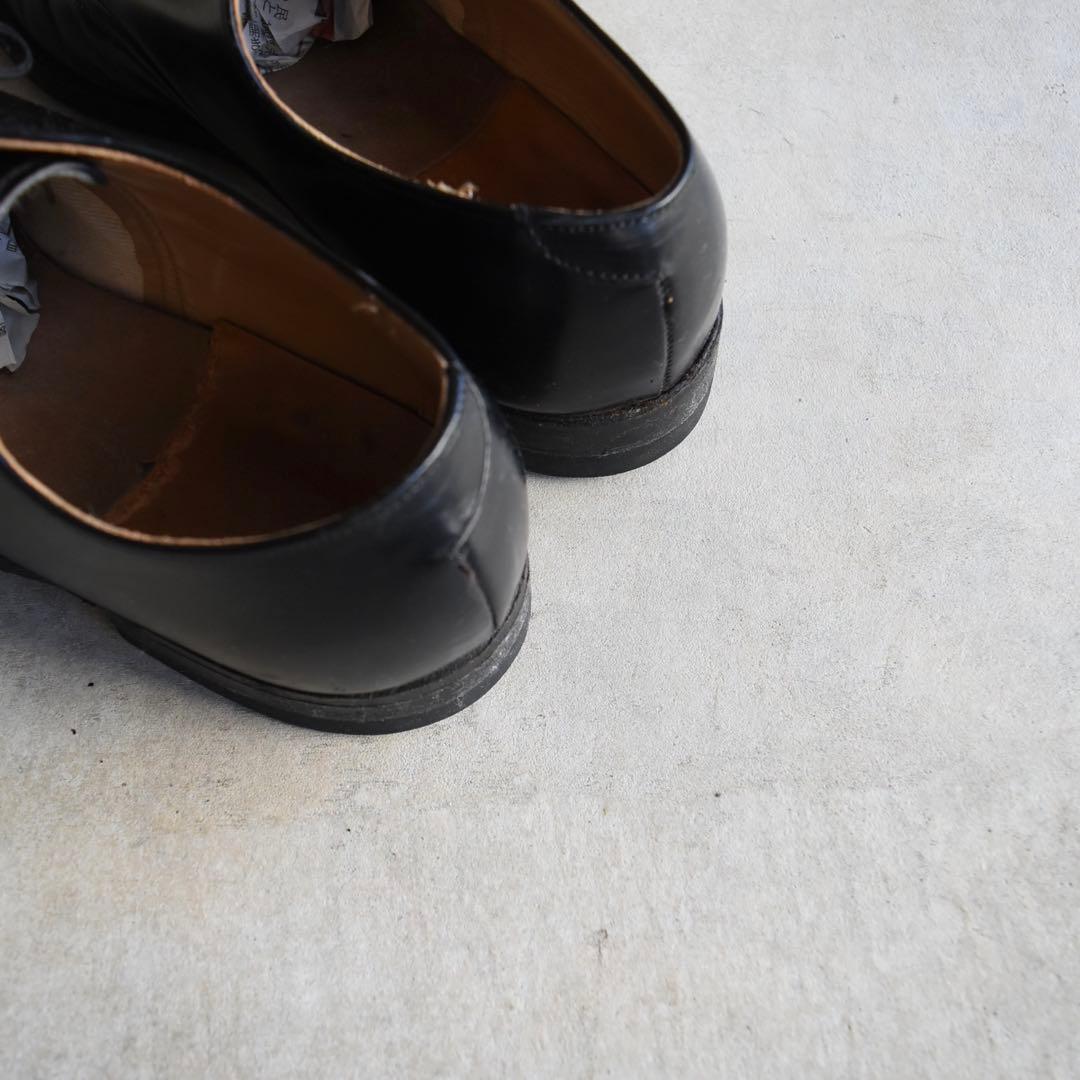 U.S.NAVY サービスシューズ 米軍実物 70年製 91/2R アメリカ海軍