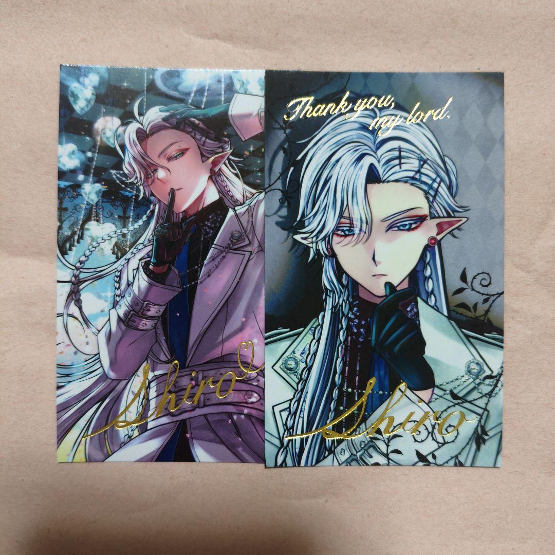 あくねこ バレンタイン 2026 シロ チェキ 箔押し - メルカリ