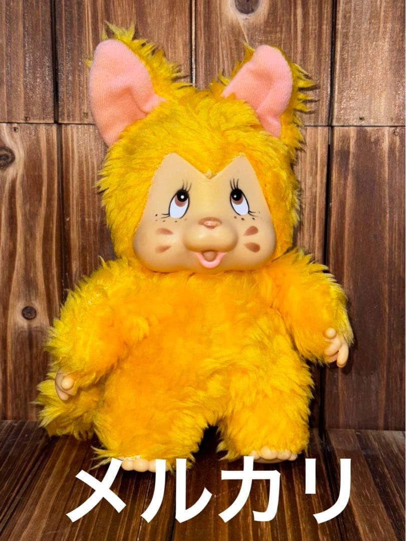 海外製 昭和 レトロ 当時物 ニャーミー 風 モンチッチ 風 人形 ぬいぐるみ 昭和レトロ レアぬいぐるみ☆ニャーミー☆コレクター商品 モンチッチ