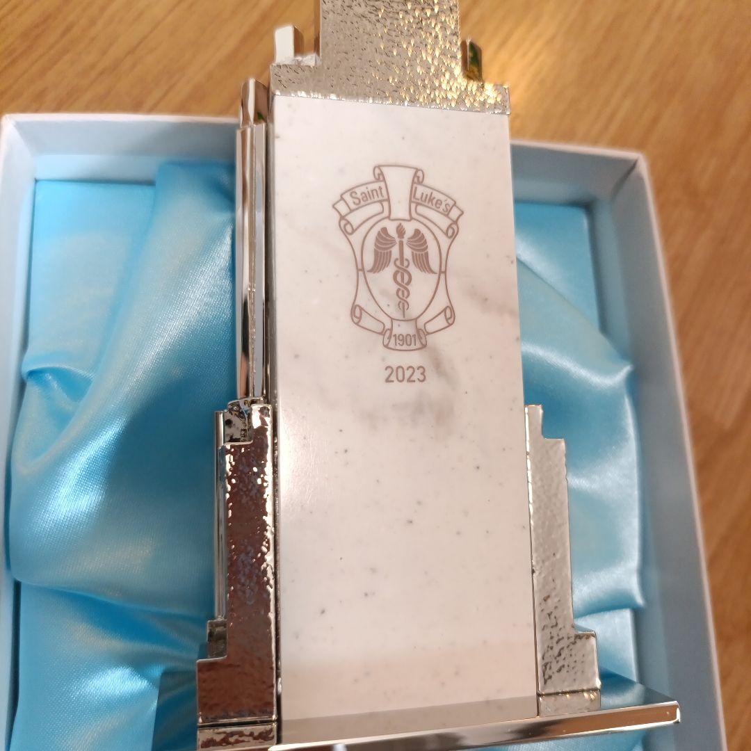 銀座・和光特注 聖路加オリジナル 鐘塔クロック 置時計 - メルカリ