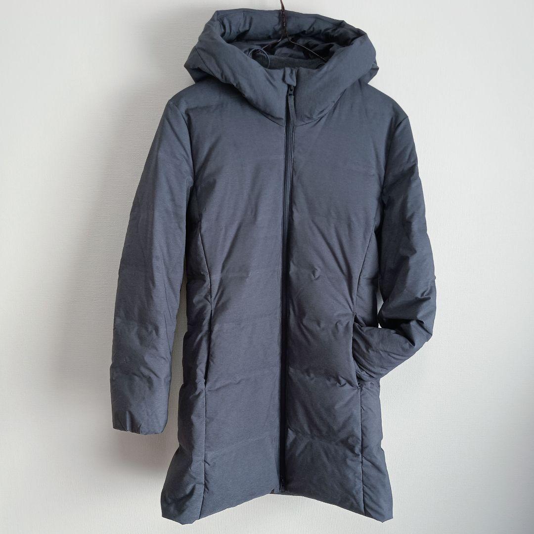 UNIQLO ユニクロ シームレスダウンショートコート グレー サイズS