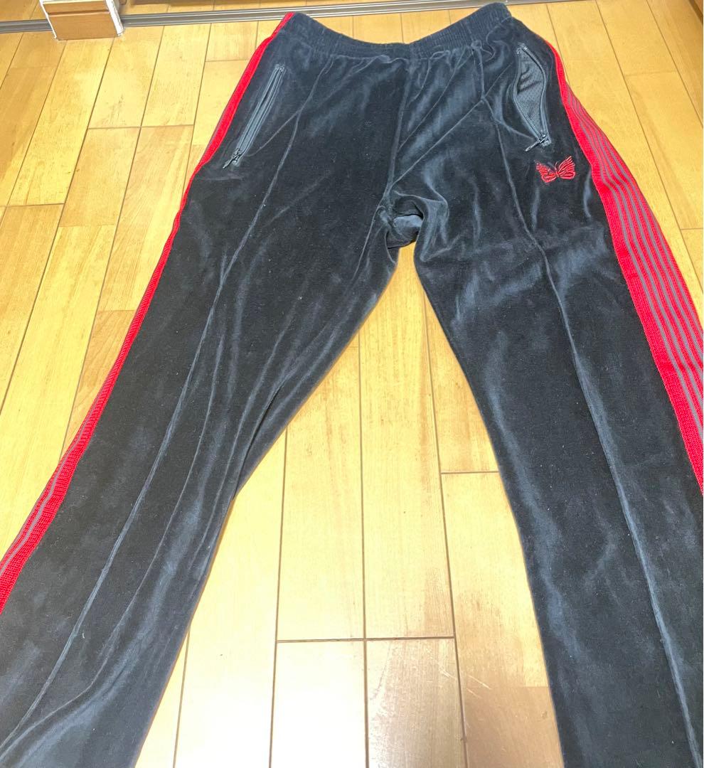 Needles ベロアセットアップMサイズ bark着用 - メルカリ