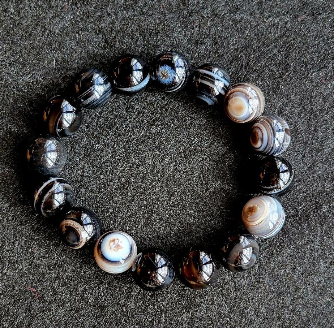 ○入荷○天眼瑪瑙ブレスレット - メルカリ