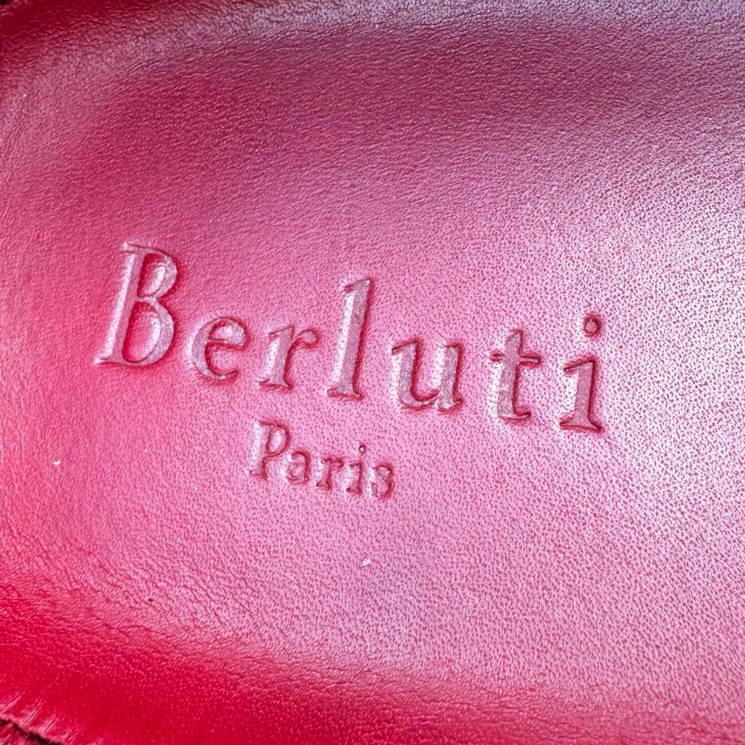 美品】 ベルルッティ カリグラフィ スクリットレザー ドライビング
