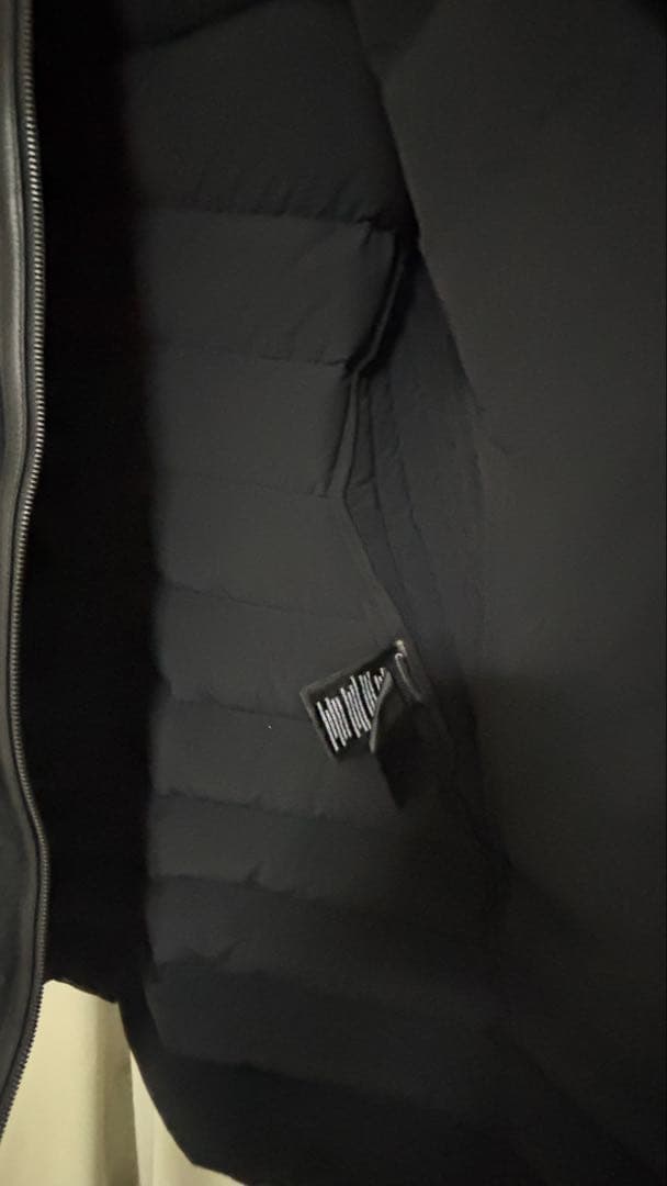 未使用品級・希少】マッカージュ ダウン FARREN 黒 L カバー付 - メルカリ