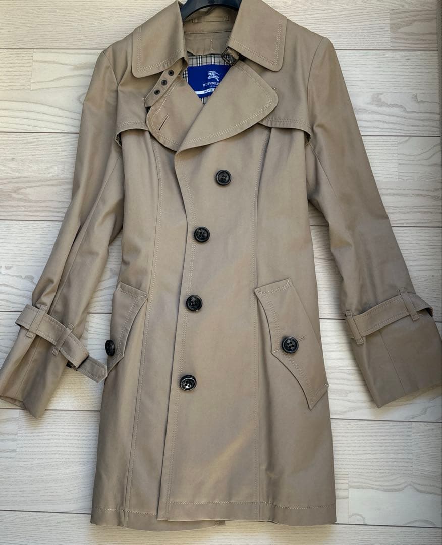 ベージュ トレンチコート チェック裏地 チェック裏地トレンチコート | レディースファッション通販 - DHOLIC