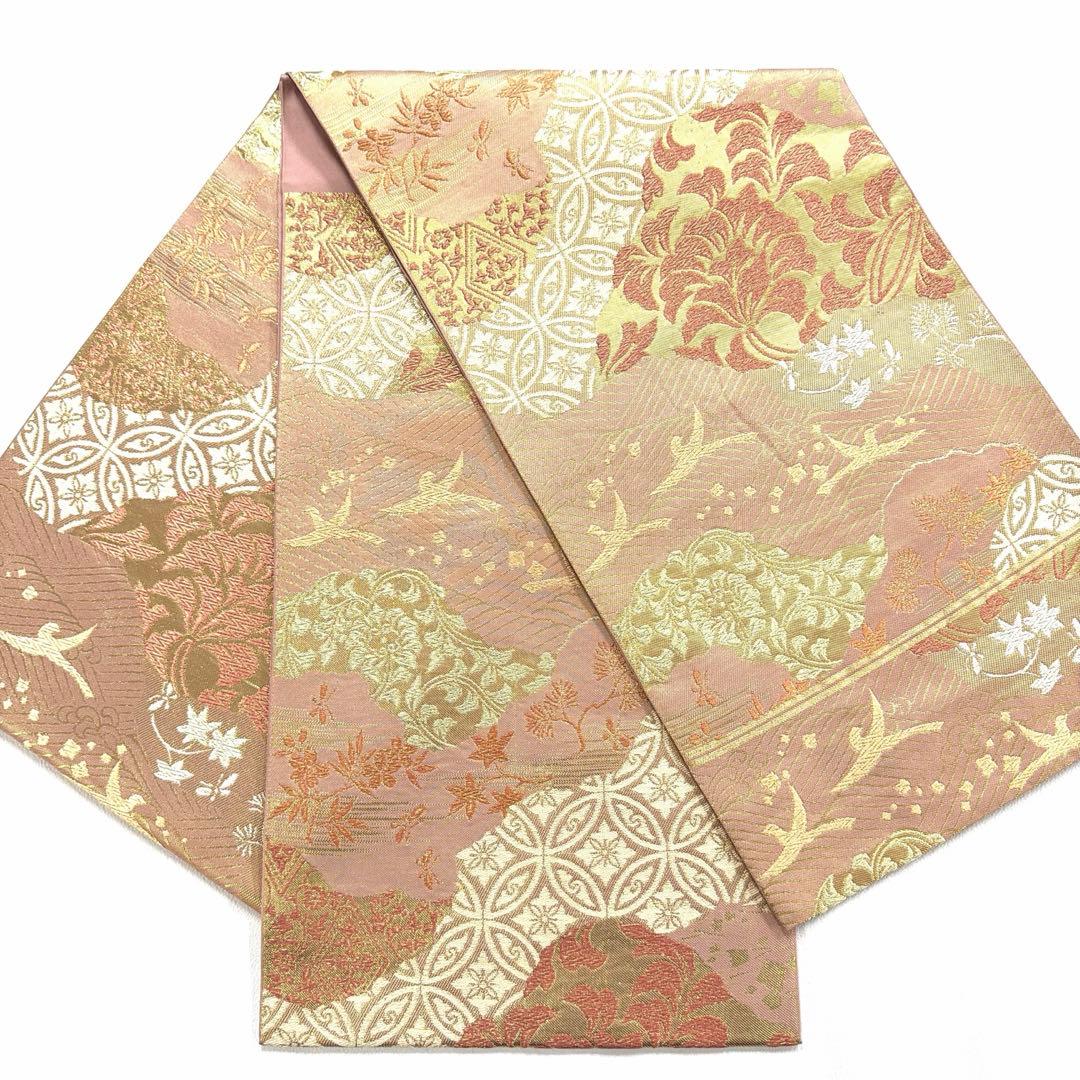 帯6804 ○川島織物謹製 高級 正絹 六通 袋帯 - メルカリ